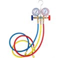thumbnail image 1 of Refrigerant manifold pressure gauge, air conditioning tools with hose and hook for R12 R22 R404A R134A, 1 of 4