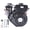 Black, variant on GELUOXI 6HP 196CC 4 Stroke Diesel Engine,168F 2200W Heavy Duty Single Cylinder Diesel Motor Engine For Small Agricultural Machinery (Black)