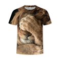 thumbnail image 4 of Jumpingount Camiseta cómoda para hombre, ropa de calle, camisetas gráficas, camisetas cortas a la moda con estampado de animales para hombre, Type2 NO2, 4 of 6