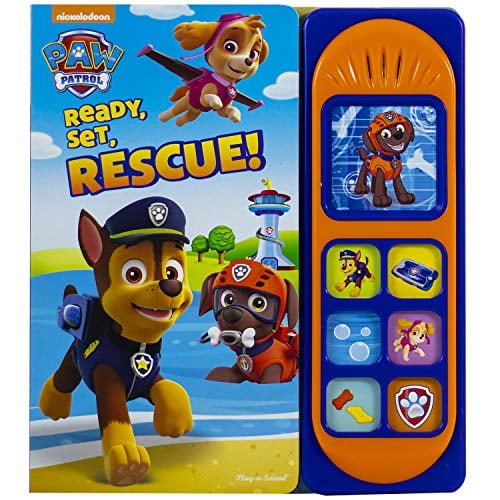 Pre-Owned Nickelodeon Paw Patrol: Ready, Set, Rescue! Sound Book [With Battery] (Board book) 1503731189 9781503731189