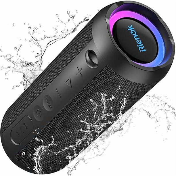wonima11 Portable Bluetooth Speaker 30W Dual Pairing True Wireless Stereo HD Sound IPX7 Waterproof Outdoor Sport Shower Wireless Speaker Bluetooth 5.3 for Home Party