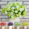 thumbnail image 2 of 3 Bunches Artificial Rose Elegant Simulated Flowers Fake Roses for Party Decor, 2 of 7
