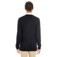 thumbnail image 3 of Harriton M425W Ladies Pilbloc V-Neck Button Cardigan Sweater, 3 of 3