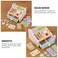 thumbnail image 4 of MasteelfCA 1 Set Children Simulated Wooden Cash Register Tool Table Play Educational Toy, 4 of 7