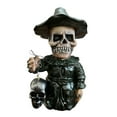 thumbnail image 2 of Halloween Ghost Figurine Ghost Decor Halloween Supplies Lanterns Barrels Nightclub Decorations Props Candy Cans Portable Barrels Halloween Decoration for Gift Props Tabletop Home Decor, 2 of 6