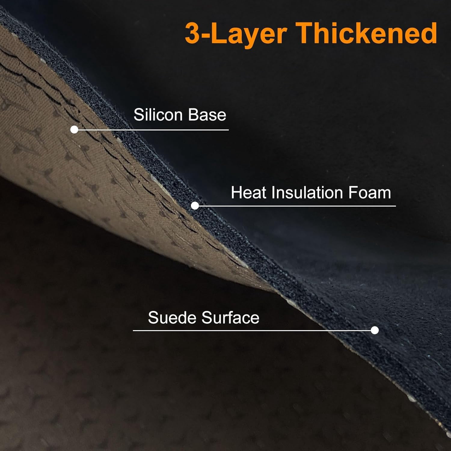 Dashboard Cover for Tesla Model 3/Y Alcantara Dash Cover Mat Compatible with for Tesla Model Y Model 3 2016-2023 Dashboard Pad Protective Interior Covers Accessories