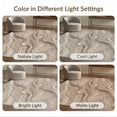 thumbnail image 7 of ODIKA 2'x3' Washable Accent Rug Pet Friendly, Bedside Mat Abstract Beige Marbled Swirl Neutral Watercolor Gradient Large Flowing Dynamic for Bedroom, Nursery, RV, 7 of 7