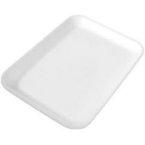 2SW(100PCS), 2S White Foam Meat Trays