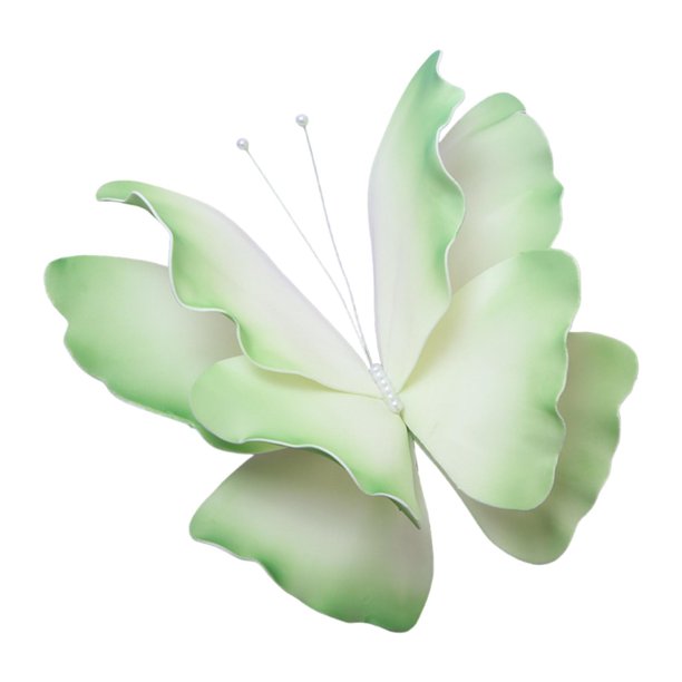 Decoración de mariposa artificial Adorno de mariposa falsa Decoración de pared de mariposa para Verde