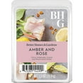 thumbnail image 2 of (3 pack) Amber & Rose Scented Wax Melts, Better Homes & Gardens, 2.5 oz (1-Pack), 2 of 11