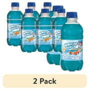 (2 pack) Hawaiian Punch Polar Blast Juice, 10 Fluid Ounce, 6 Count Bottles