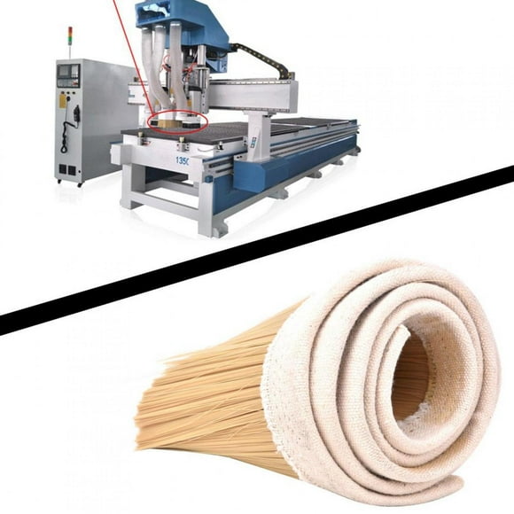 Filfeel Engraving Machine Dust Collector Dust Cover Brush 3.94in Height 0.2in Thickness For CNC Engraving Machine
