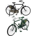 thumbnail image 5 of Vintage Bike Sculpture Miniature Bike Modeling Models for Home 2Pcs, 5 of 5