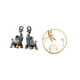 thumbnail image 5 of Escultura De Elefante De Resina Moderna Con Forma De Bola De Cristal, Adorno Artístico, Artesanía Coleccionable Para Escritorio, Estantería, Hogar, Oficina, Pasillo, Chimenea, Dormitorio,, 5 of 8