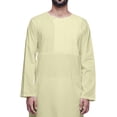 thumbnail image 2 of Atasi Kurta Ethnique à Manches Longues en Coton Uni, 2 of 5