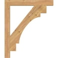 thumbnail image 3 of Ekena Millwork 3 1/2"W x 32"D x 38"H Merced Block Smooth Bracket, Western Red Cedar, 3 of 4