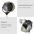 thumbnail image 5 of 1300W Adjustable Stand Up Hair Dryer with Bonnet Style Hood, 5 of 9