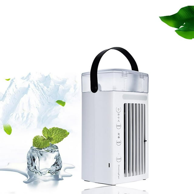 Mini dispositivo de aire acondicionado móvil, enfriador de aire portátil USB, para una refrigeración agradable
