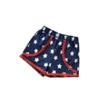 thumbnail image 4 of Douhoow 1-5Years Kid Girls Independence Day Outfits Short Sleeve Stripe T-shirt + Shorts, 4 of 8