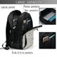 thumbnail image 4 of Fotbe White Popcorn Mochila con Estampado y Puerto USB para Hombre y Mujer, Mochila Antirrobo, Mochila de Viaje, Mochila Escolar, Mochila Universitaria, 4 of 7