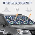thumbnail image 7 of Picia Dinosaur 2 Piece Car Windshield Sun Shade Foldable | Foldable Sun Shield for Front Window Blocks UV Rays and Keeps Your Vehicle Cool-Medium, 7 of 7
