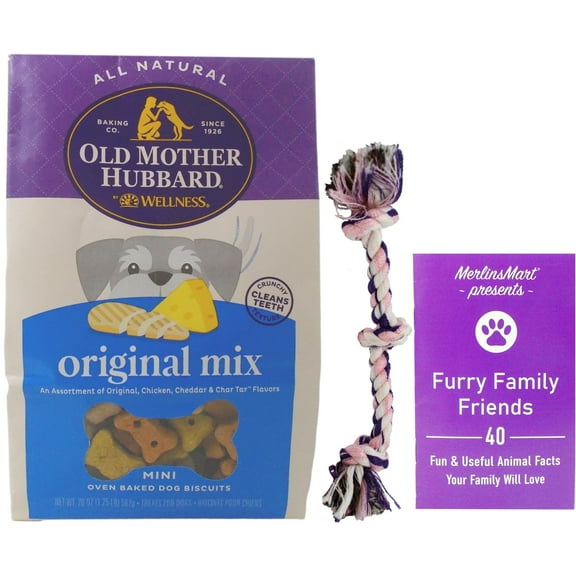 Old Mother Hubbard Mini Sized Dog Treats | MerlinsMart Zine | Rope Toy