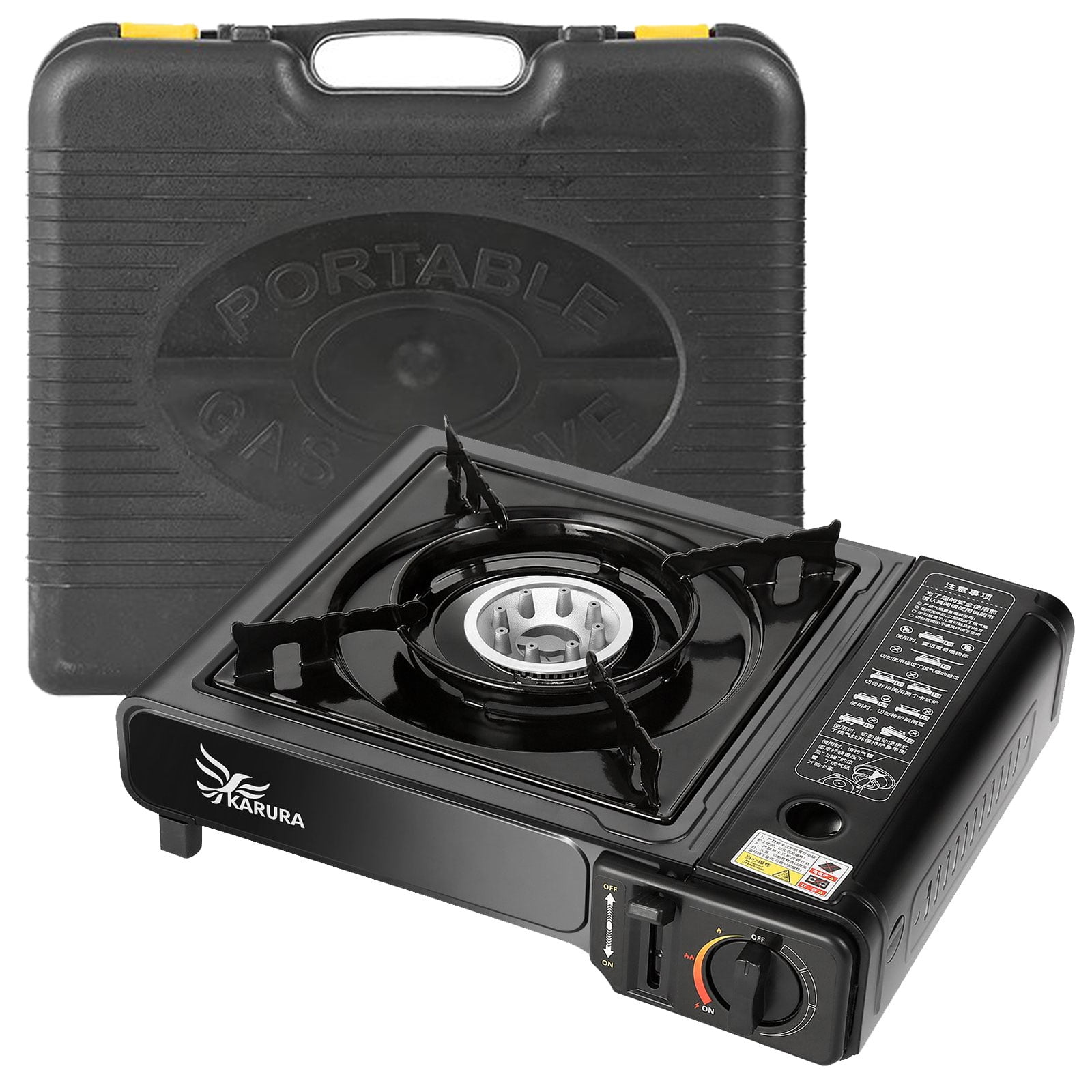 Wobythan Portable Camping Stove Propane Single Burner Gas Stove with