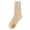 C-Khaki780, variant on DHFJKG Fuzzy Crew Socks For Women Fluffly Shaggy Solid Color Warm Indoor Mid Calf Socks Autumn Winter Soft Stockings