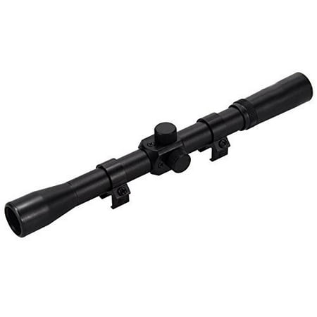 New Rifle Scope 4X20 Telescopic Sight w/ Mounting Rings for Hunting Crossbow Airsoft BB (Best Ar Scope For Deer Hunting)