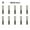3.5mm, variant on 10Pcs H4 Hex Shank Socket Screwdriver Bits Set 2.5-5.5mm Nut Driver For DIY Projects Professional Tool