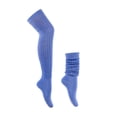 thumbnail image 1 of Women's Lengthening Thick Socks Colorful Over The Knee Pile Socks, 1 of 3