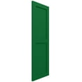 thumbnail image 3 of Ekena Millwork 12"W x 79"H True Fit PVC Two Equal Flat Panel Shutters, Viridian Green (Per Pair - Hardware Not Included), 3 of 10