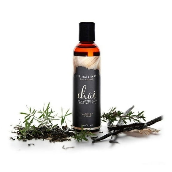 Chai Aromatherapy Massage Oil Vanilla Chai - 4 fl. Oz