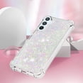 thumbnail image 4 of Slim Fit Phone Case for Samsung Galaxy A54 5G, Glitter Liquid Quicksand Effect Silicone Soft TPU Case with Camera Lens and Screen Protection for Galaxy A54 5G,LSWT Colorful, 4 of 6