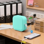 Phomemo D32 Label Maker,Thermal Label Printer, Bluetooth Wireless Mini Pocket Smartphone Label Maker Machine with Tape, Compatible with iOS/Android, for Home, Office, and Supermarket(Green)