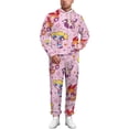 thumbnail image 3 of The Powerpuff Girls Unisex Adult Sweatsuits Hoodie & Sweatpants Long Sleeve Hooded Sweatshirt Matching Joggers Tracksuit Sets XL, 3 of 9