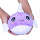 thumbnail image 3 of Large Plush Animal Slow Rising Toys Soft Squeeze Pressure Relief Squishes Toy Purple Whale, 3 of 4