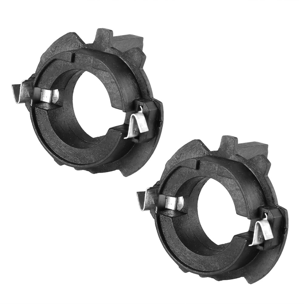 Black H7 Headlight Adapter, ABS Headlight Adapter, For LED Headlight