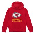 thumbnail image 2 of Preschool Outerstuff  Red Kansas City Chiefs Back to Basics Hoodie, 2 of 3