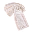thumbnail image 4 of Bufanda Hijab musulmán para mujer niña turbante pañuelo Ligero con encaje, 4 of 8