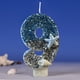 thumbnail image 1 of Fiudx Vela Digital Brillante, Decoración para Tarta con Lentejuelas Azules, Temática Inolvidable de Hielo y Nieve, Suministros para Fiestas de Cumpleaños, Elegantes Adornos para Tartas, 7 X 4 Cm, 1 U, 1 of 6