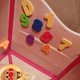 thumbnail image 3 of Colorful Bath Letters, Random Colors, Water Number Stickers, 7.5*5.5*0.5cm/2.95*2.16*0.19in, Free Children's Bathroom Cartoon Grid Hanging Bag, Children's Water Toys, Early Education Bathroom Toys, 3 of 4