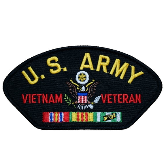 United States Veteran Vietnam US Army Wearable Iron On Patch 3 x 5 Inches