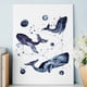 thumbnail image 5 of Pinturas de arte de la pared Lienzo sin marco Impresión de lienzo Colgando ilustraciones para la sala de estar Cuarto de baño Decoración de viveros Pósteres 3 Pack Eigraketly HA010973-00, 5 of 7