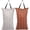 White & Brown, variant on BTEPSGA 2 Pack Large Wet Dry Bag Waterproof Hanging Cloth Diaper with Double Zippered Pockets