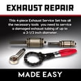 thumbnail image 4 of Powerbuilt 4 Piece Exhaust Service Set - 648612, 4 of 7