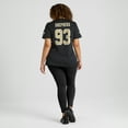 thumbnail image 7 of Women's Nike Nathan Shepherd Black New Orleans Saints Game Jersey, 7 of 7