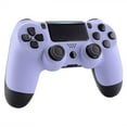 thumbnail image 4 of eXtremeRate Kit de Coque avant Toucher Doux Violet Clair Compatible Playstation 4 JDM-040, 4 of 5