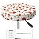 thumbnail image 4 of Disketp Red Mushroom Funda Redonda para Taburete, Funda de Cojín para Silla de Bar Suave y Elástica-13 inch, 4 of 7