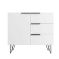 thumbnail image 3 of Manhattan Comfort 405AMC198 Commode Beekman de 35,43 Po avec 2 Tablettes, Blanc, 3 of 3